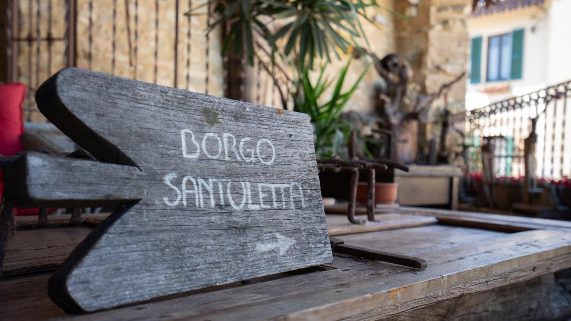 Вилла Borgo Santuletta Santa Giuletta Экстерьер фото
